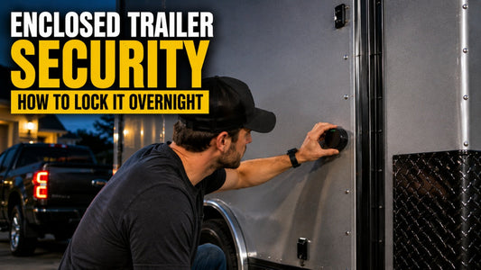 Enclosed Trailer Security: How to Lock It Overnight